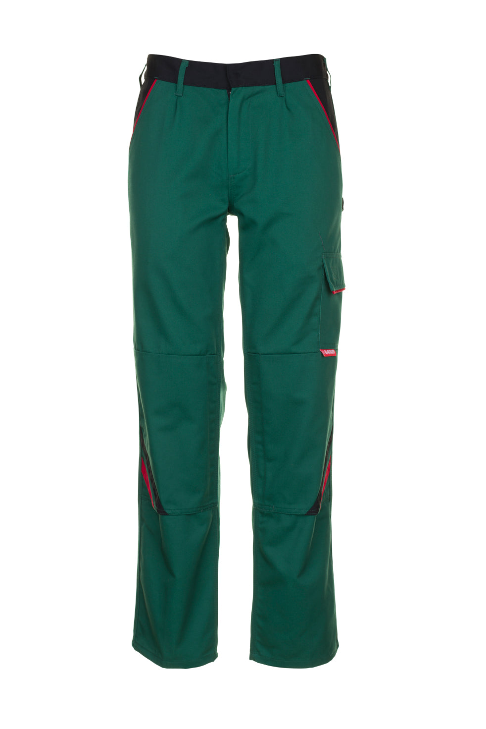 PLANAM Highline Bundhose grün/schwarz/rot