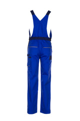 PLANAM Highline Latzhose kornblumenblau/marine/zink