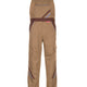 PLANAM Highline Latzhose khaki/braun/zink