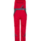 PLANAM Highline Latzhose rot/schiefer/schwarz