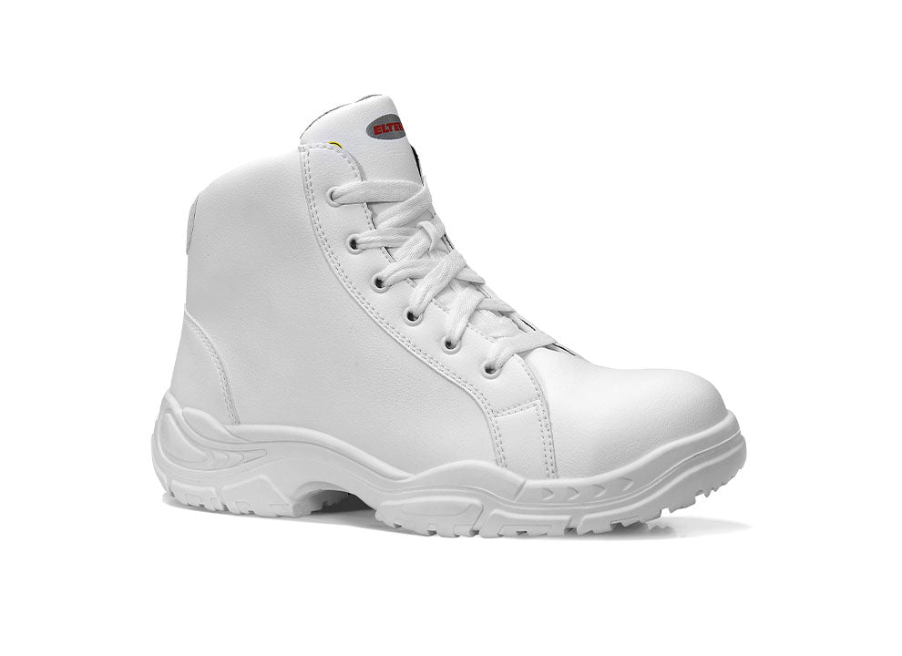 Elten Loop Mid ESD S2 Sicherheitsstiefel weiß – weiß
