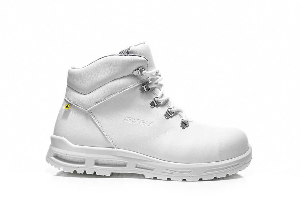 Elten Brandon MID ESD S3 Sicherheitsstiefel weiß – weiß