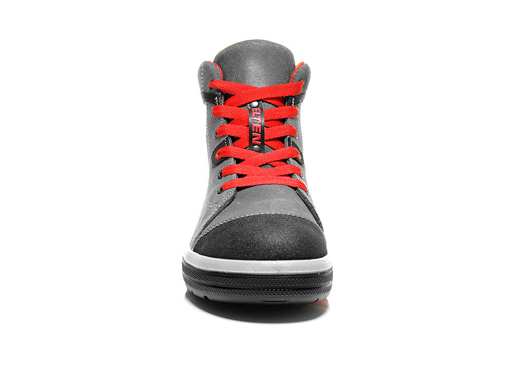 Elten Vintage Pirate Mid S3 Sicherheitsstiefel grau – grau