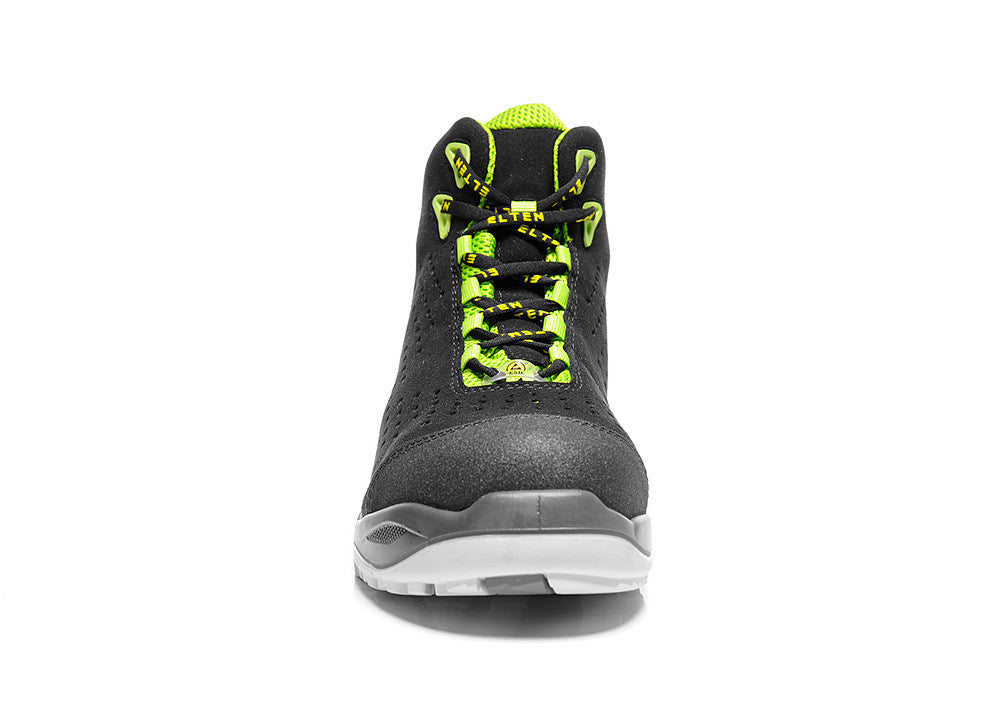 Elten Impulse Mid ESD S1P Sicherheitsstiefel schwarz – schwarz