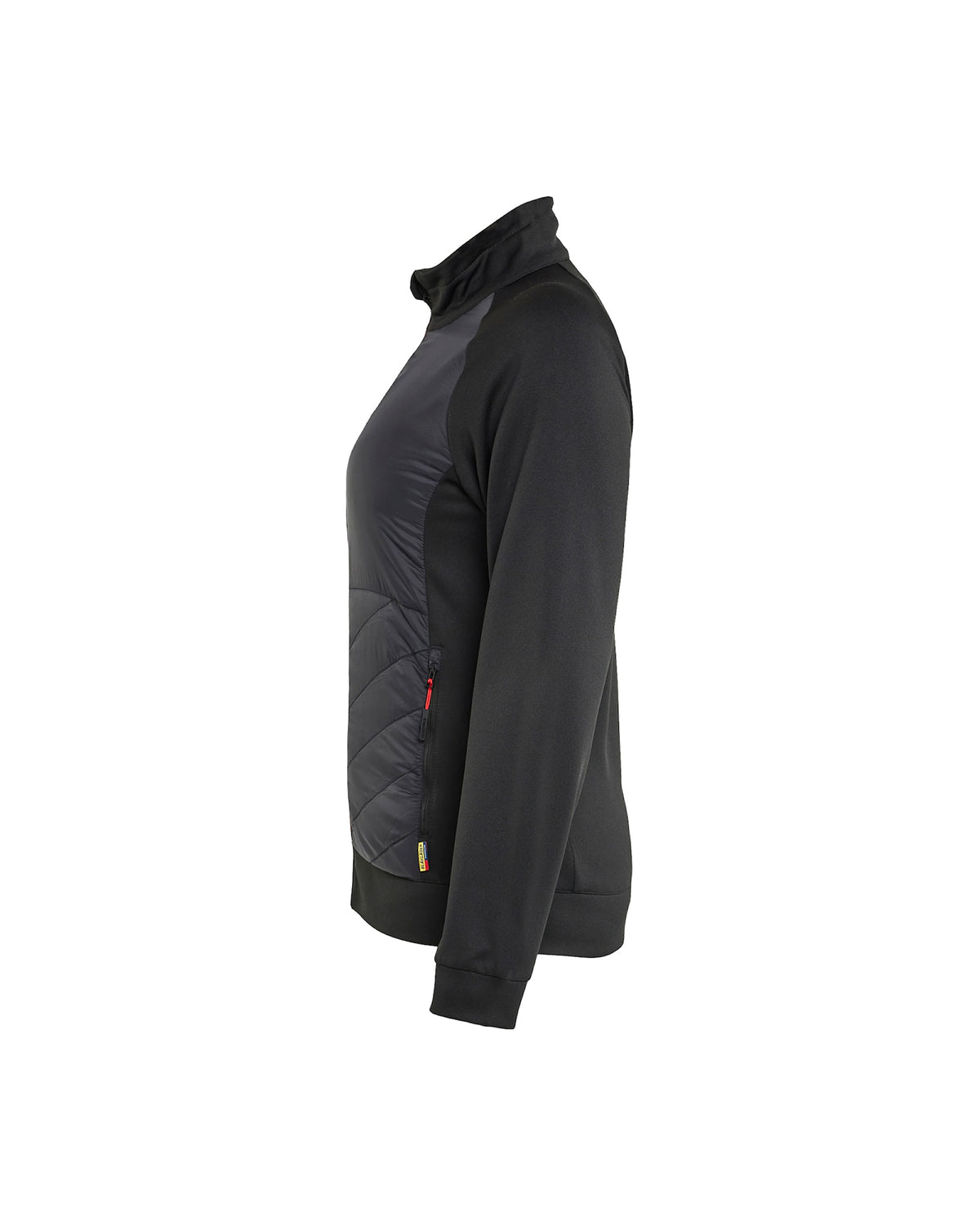 Blåkläder Damen 3419 Hybrid Sweater – schwarz/rot