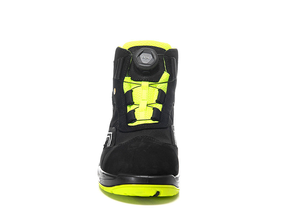 Elten Ambition BOA Mid ESD S2 Sicherheitsstiefel schwarz – schwarz