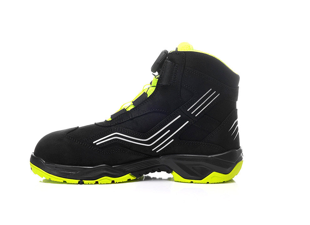 Elten Ambition BOA Mid ESD S2 Sicherheitsstiefel schwarz – schwarz