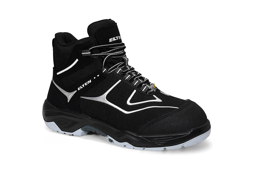 Elten Horizon Mid ESD S3 Sicherheitsstiefel schwarz – schwarz