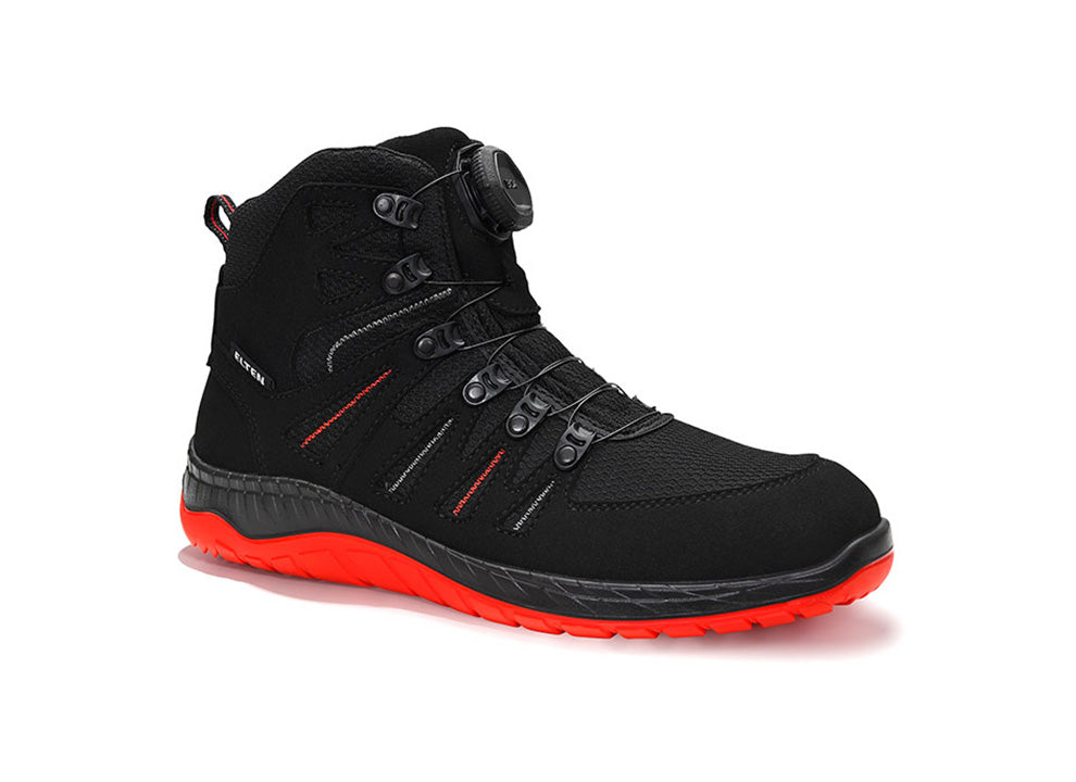 Elten Maddox BOA S3 Sicherheitshochschuhe schwarz – schwarz