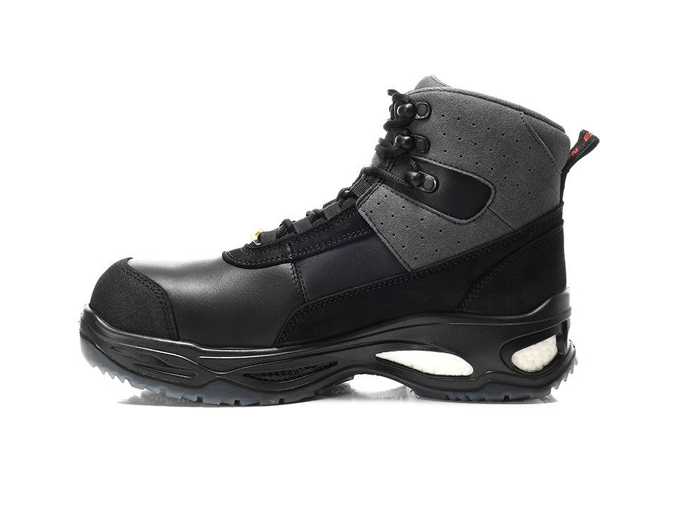Elten Miles Mid S3 Sicherheitshochschuh schwarz – schwarz