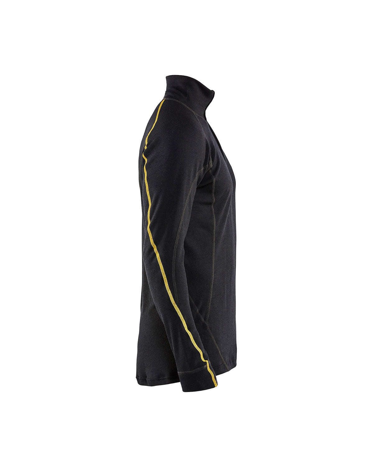 Blåkläder 4796 Flammschutz Unterhemd Half-Zip schwarz – schwarz
