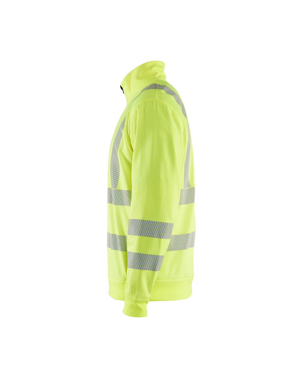 Blåkläder 3564 Warnschutz Zip-Sweatshirt Kl. 3 – gelb