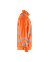 Blåkläder 3564 Warnschutz Zip-Sweatshirt Kl. 3 – orange