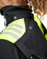 Blåkläder Damen Kl1 4404 Warnschutz Softshelljacke – schwarz/gelb