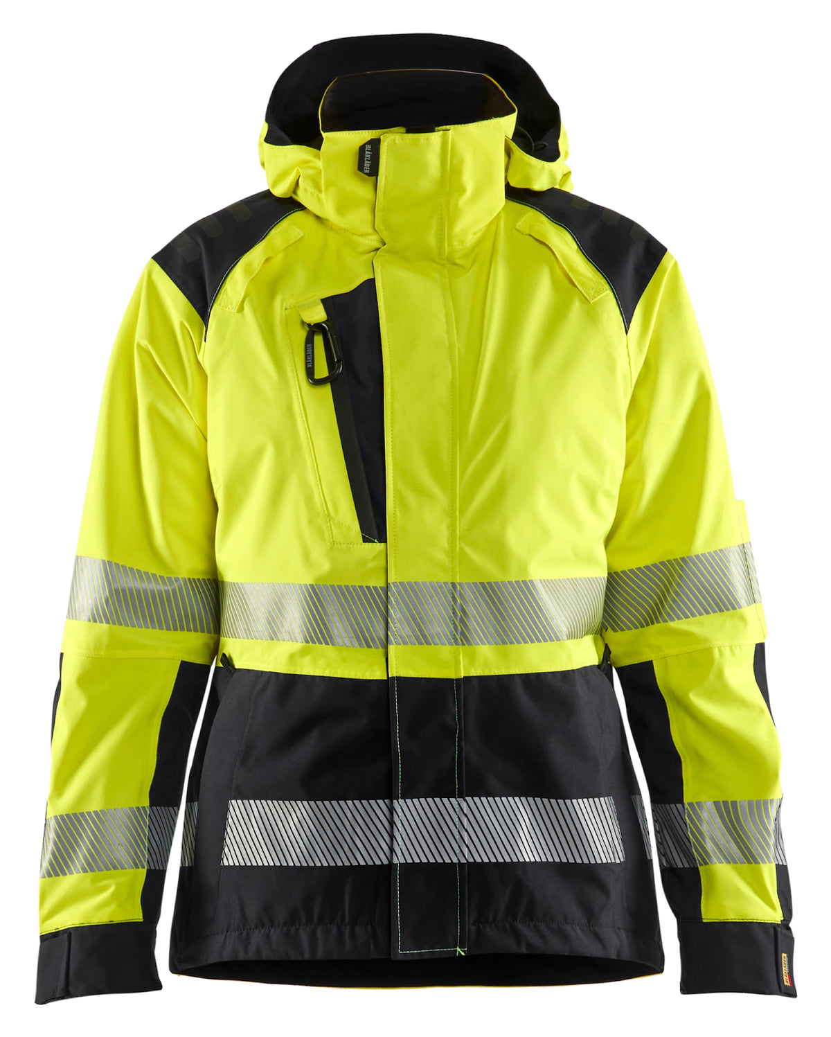Blåkläder Damen 4436 Warnschutz Regenjacke Kl. 2 – gelb/schwarz