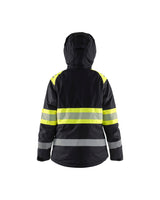 Blåkläder Damen 4470 Warnschutz Winterjacke Kl 1 – schwarz/gelb