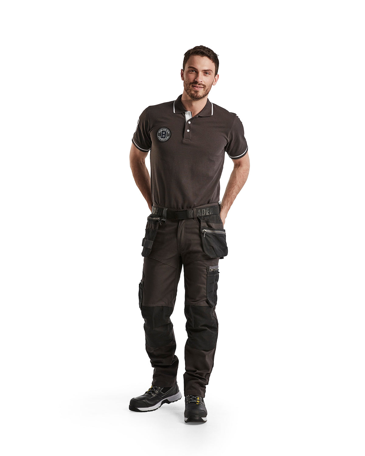 Blåkläder 1590 Stretch Handwerkerhose – dunkelgrau/schwarz