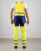 Blåkläder 2653 Warnschutz Kombihose – gelb/marine