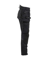 Blåkläder Damen Stretch 7170 Arbeitshose – schwarz/schwarz