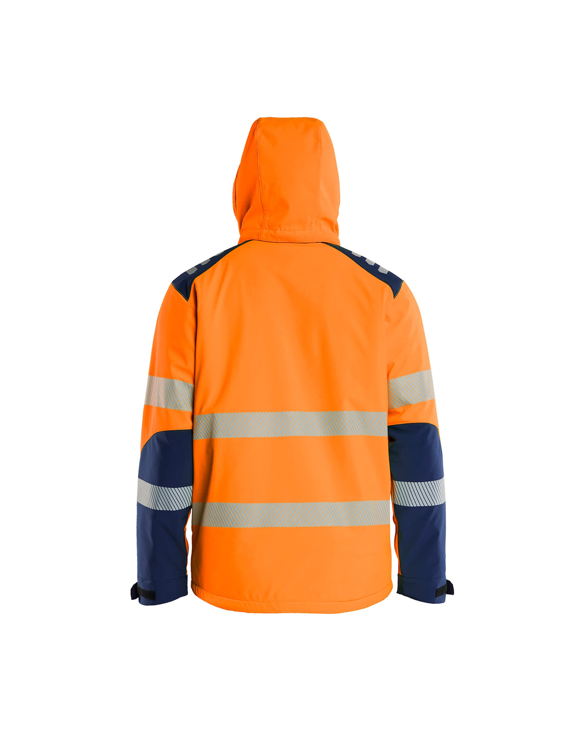 Blåkläder 4400 Blakläd Warnschutz Shoftshell Winterjacke – orange/marine
