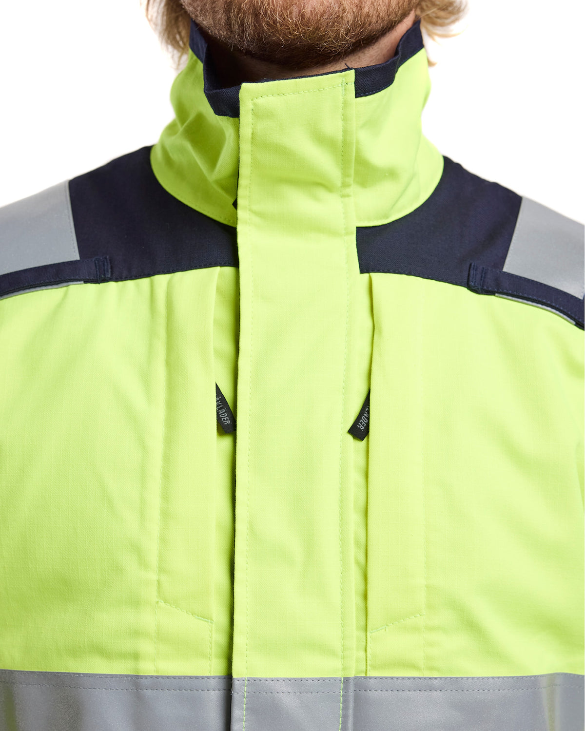 Blåkläder 4089 Inherent Multinorm-Bundjacke gelb – gelb/marine