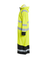 Blåkläder 4325 Warnschutz Regenmantel Level 1 – gelb/schwarz