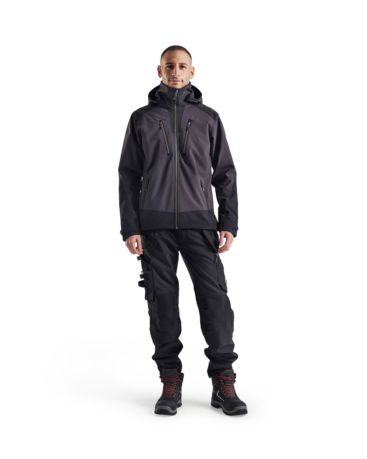 Blåkläder 1805 Softshell Arbeitshose schwarz – schwarz