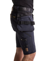 Blåkläder 1988 X1900 Stretch Handwerker-Shorts – dunkelmarine/schwarz
