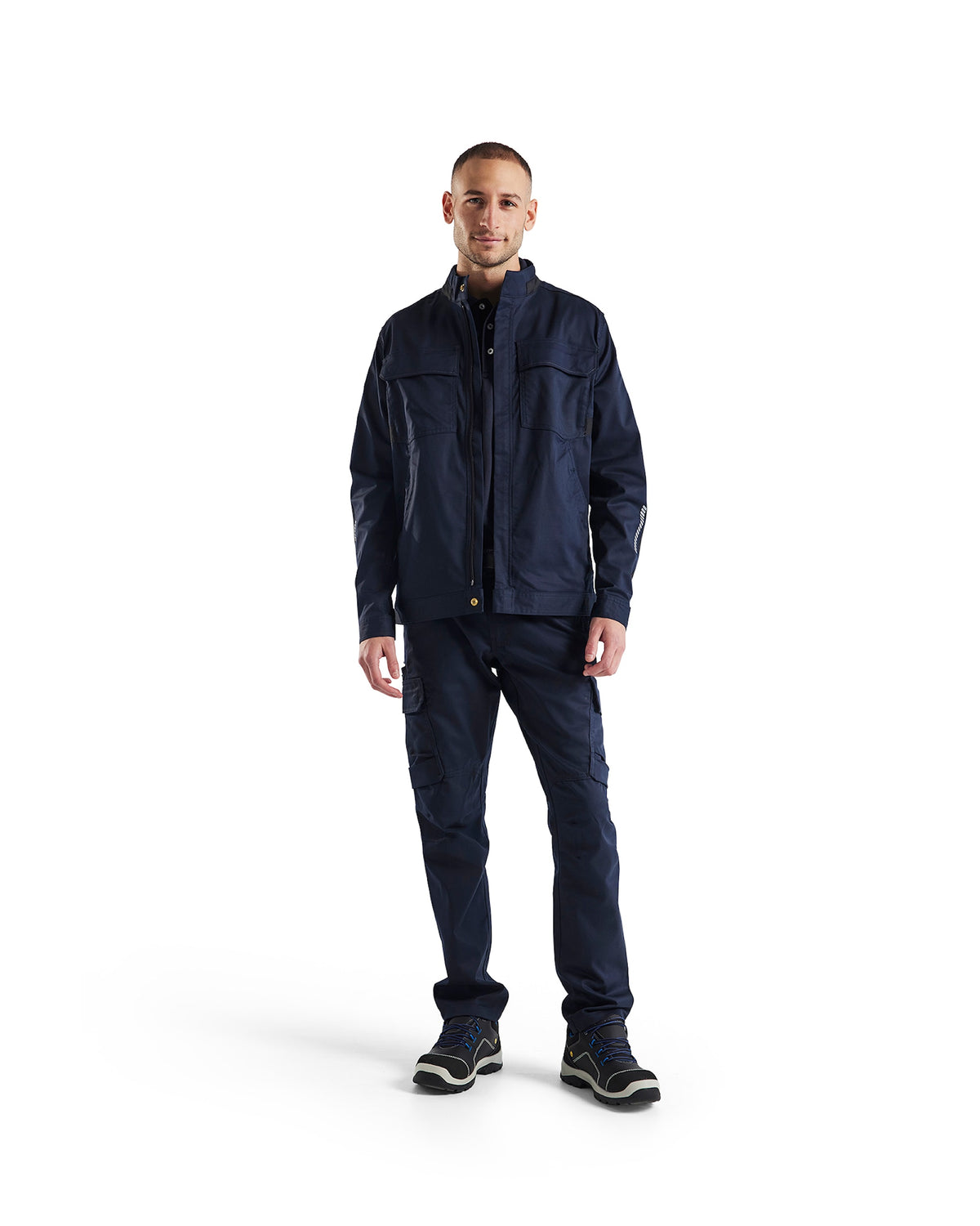 Blåkläder 4444 Industrie Stretch Bundjacke – dunkelmarine/schwarz
