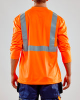 Blåkläder 3383 Warnschutz Langarmshirt UV-Schutz – orange