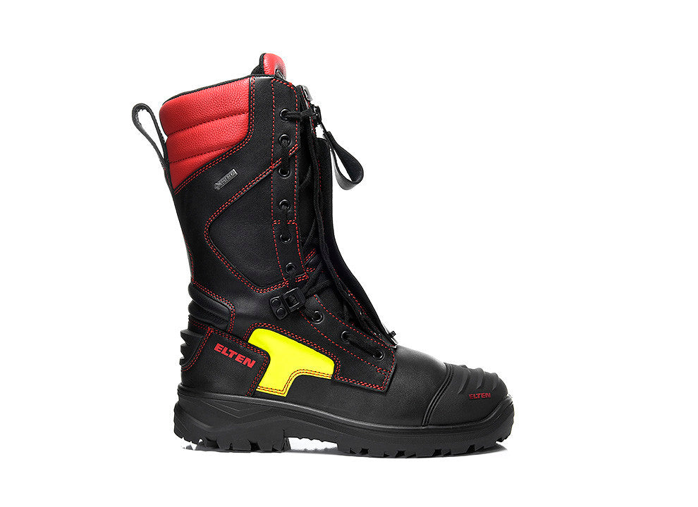 Elten Craig GTX Fire S3 Feuerwehrstiefel F2A schwarz – schwarz
