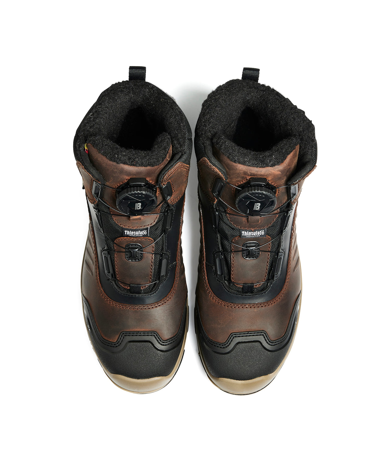 Blåkläder 2492 S3 Winter Sicherheitshochschuhe braun – braun