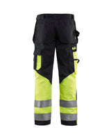 Blåkläder 1529 100% BW Warnschutz Handwerkerhose – schwarz/gelb