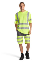 Blåkläder mit UV-Schutz 3380 Warnschutz T-Shirt – gelb