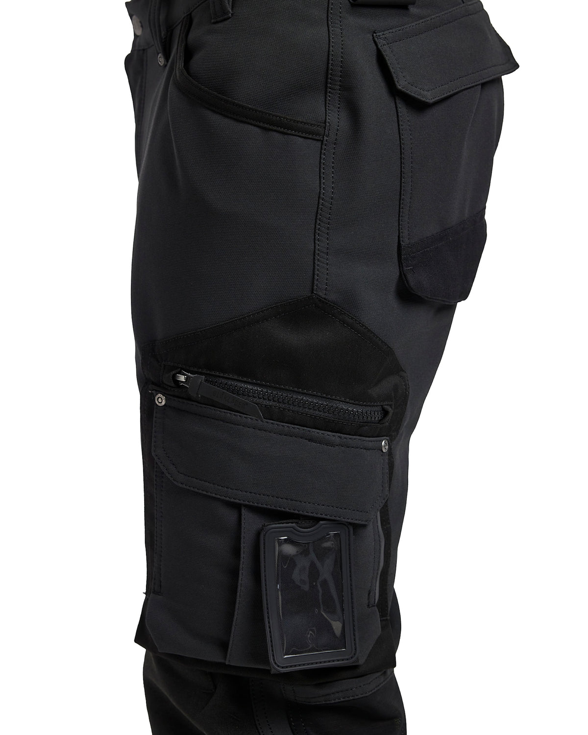 Blåkläder 1193 Warnschutz Stretch-Bundhose Kl. 1 – schwarz/gelb