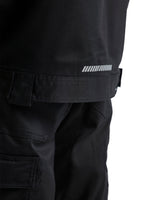 Blåkläder 4444 Industrie Stretch Bundjacke – schwarz/gelb