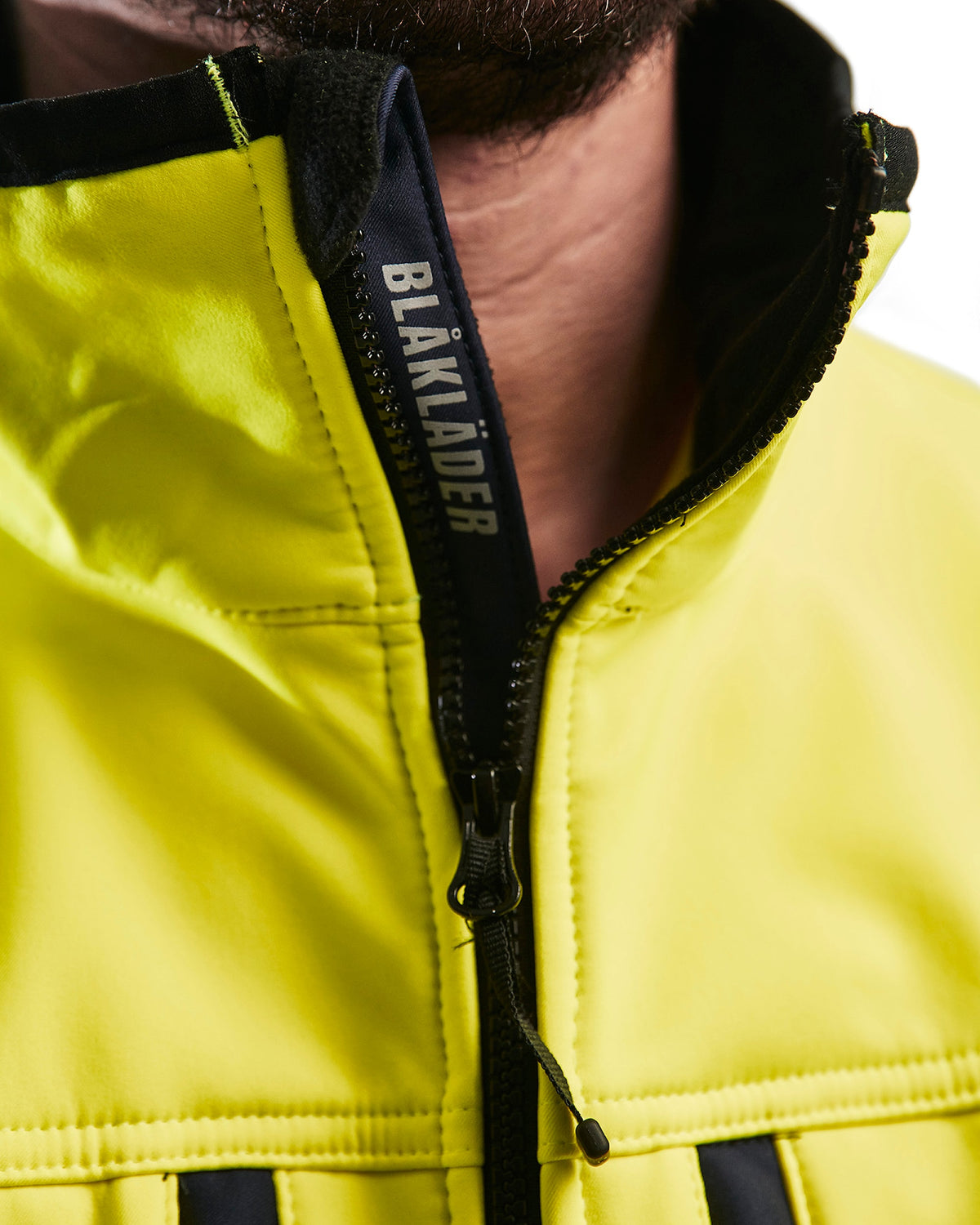 Blåkläder 4900 Warnschutz Softshelljacke – gelb/marine