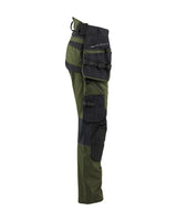 Blåkläder Damen Stretch 7170 Arbeitshose – waldgrün/schwarz