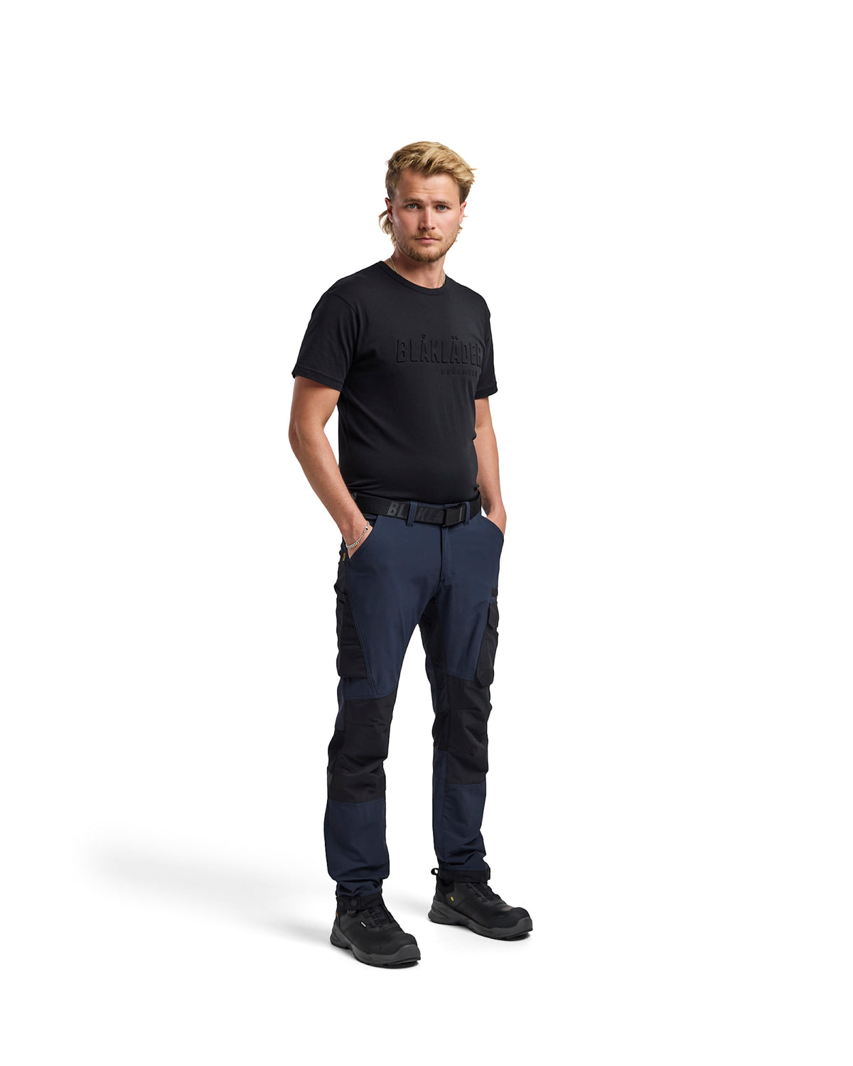Blåkläder 1422 Stretch Servicehose – dunkelmarine/schwarz