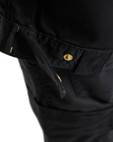 Blåkläder 4444 Industrie Stretch Bundjacke – schwarz/gelb