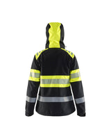 Blåkläder Damen Kl1 4404 Warnschutz Softshelljacke – schwarz/gelb