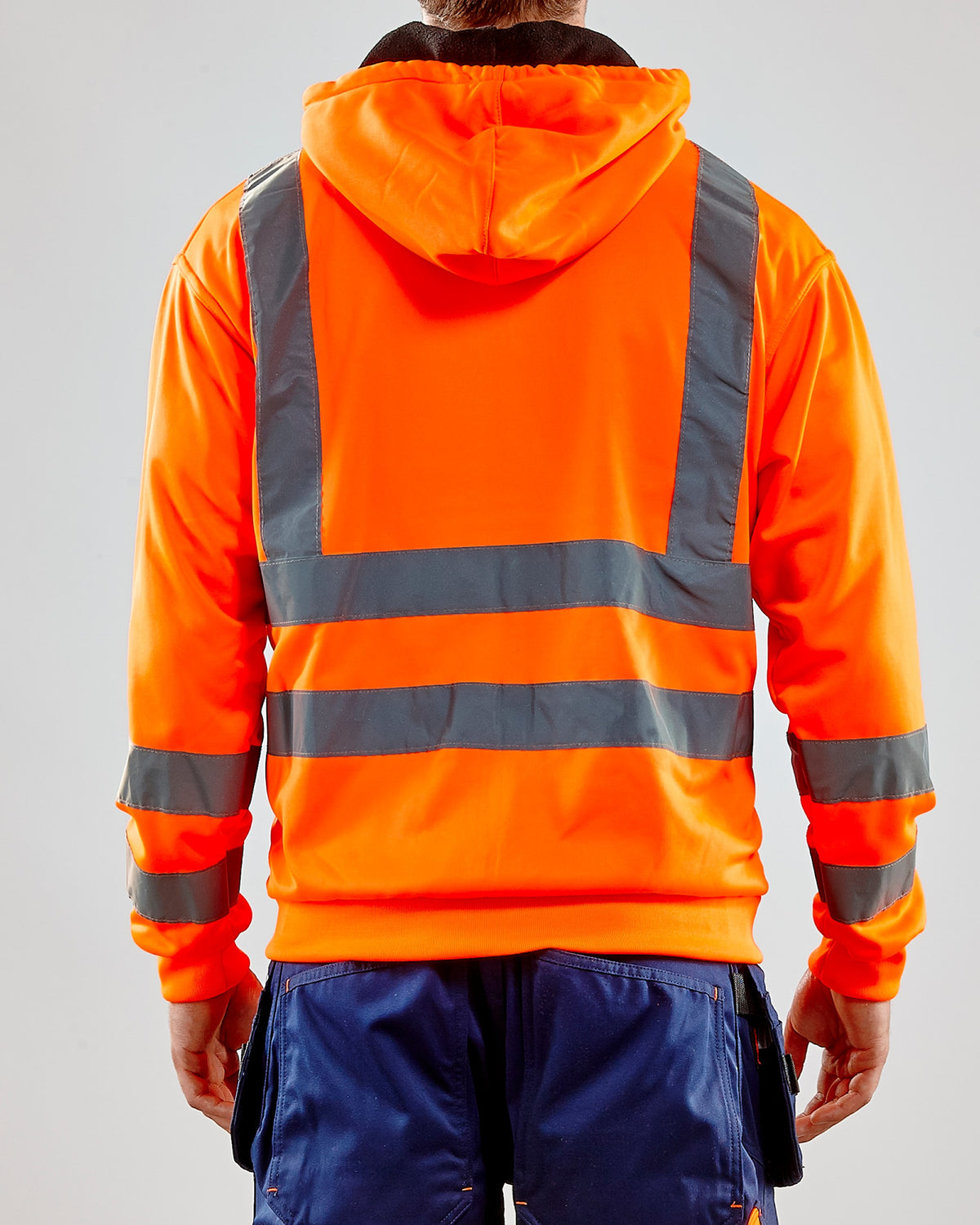 Blåkläder 3346 Warnschutz Kapuzen-Sweatjacke – orange