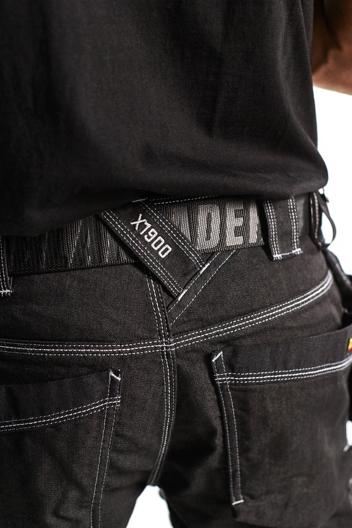 Blåkläder 1991 Jeans-Piratenhose Stretch X1900 – schwarz