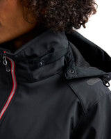 Blåkläder Damen Softshell Winterjacke – schwarz/rot