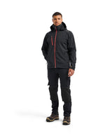 Blåkläder 4749 Softshelljacke – schwarz/rot