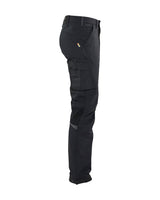 Blåkläder 1422 Stretch Servicehose – schwarz/dunkelgrau