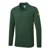 Portwest AS23 ESD Antistatik Poloshirt langarm – waldgrün
