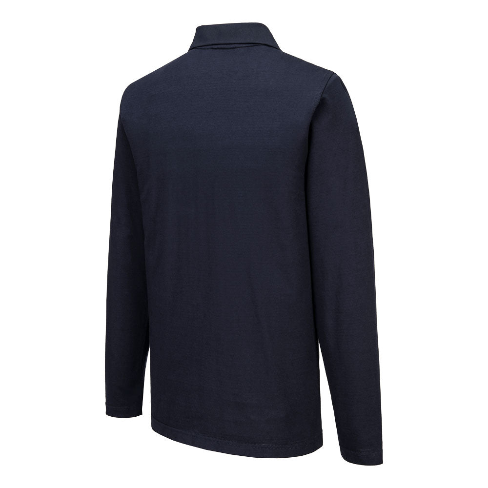 Portwest AS23 ESD Antistatik Poloshirt langarm – marine
