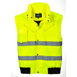Portwest C467 Warnschutz Pilotenjacke 3in1 – gelb