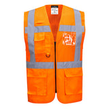 Portwest Madrid Kl.1 Mesh Warnweste Executive – orange